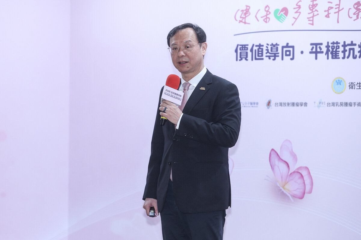 健康幣上線時程延後，石崇良表示，朝跨幣種整合規劃。圖／癌症希望基金會FB