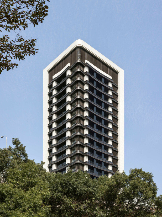 「敦南樞苑」位在北市松山區市民高架旁。圖／國美建設官網