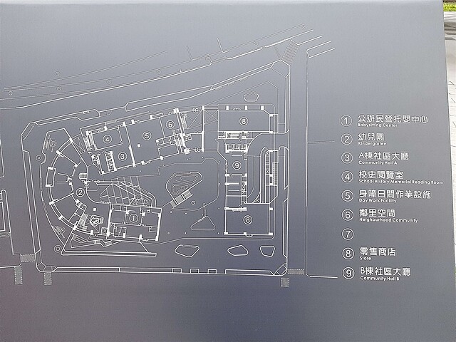 明倫社會住宅大器的公共空間