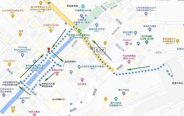 綠川東街台中火車站房價｜實價登錄比價王