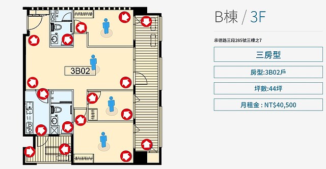 大同區明倫社宅開箱三房 | 實價登錄比價王