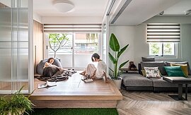 老屋改造(系列2-4)／40年白蟻漏水屋翻轉格局！18坪住3人很充裕