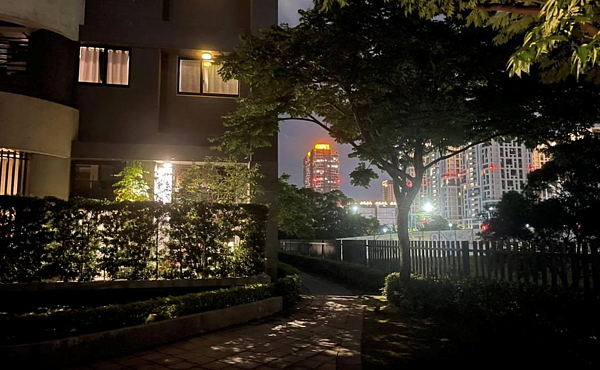 淡海新市鎮。圖/臉友Lilian30 Lee提供