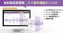 實價登錄比價王「鄰居房價表」　一表秒懂樓上樓下賣多少 