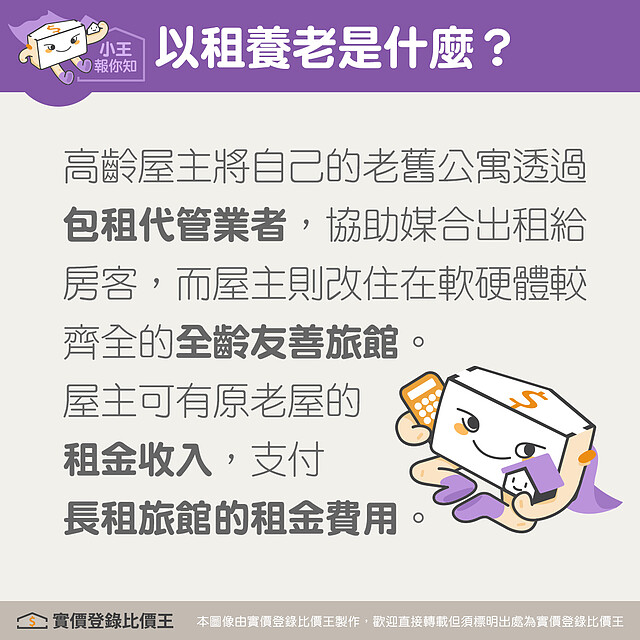 「以租養老」模式？圖／實價登錄比價王 製作
