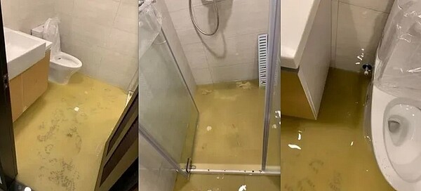看到還沒入住的新家變成黃金屋,原PO相當無奈。圖/擷取自《爆料公社》