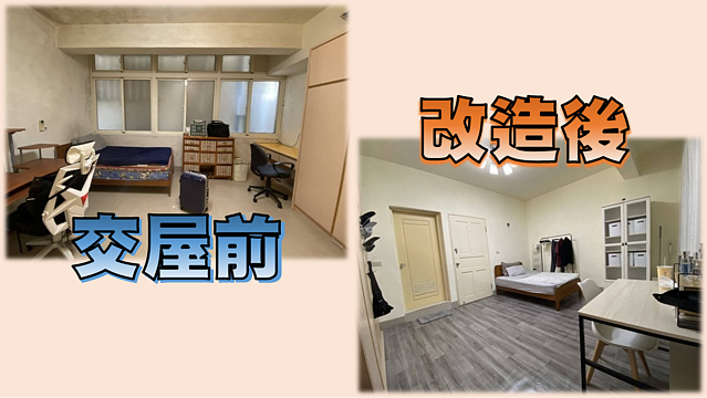叫他租屋改造王！5坪灰暗套房　靠新品修修臉