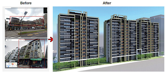樹林區海砂屋自救都更-【2】新大樓逐層介紹：住宅、店面、托老中心...