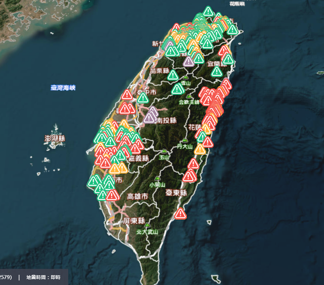 花蓮7.2強震／災情統計：共1086起報案，主要位於花蓮、新北、桃園