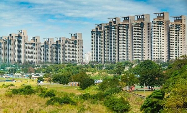 一排建築物