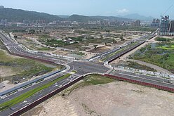 不塞了！塭仔圳南北向幹道明通車　交通動線便捷無阻