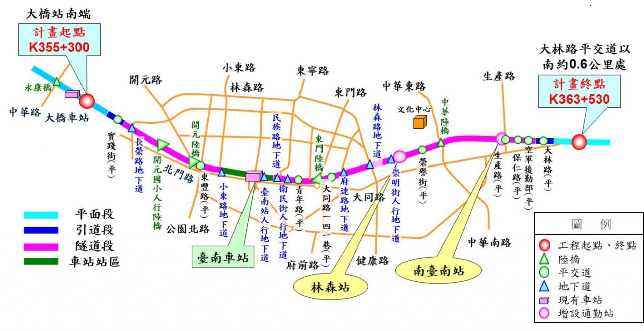 台南鐵路地下化後景觀規劃　民代籲廣納民意