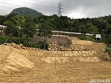 台南關子嶺山坡地違規施工　市府勒令停工將開罰