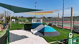 嘉義縣公園再增一處　新港兒童遊戲場開心啟用