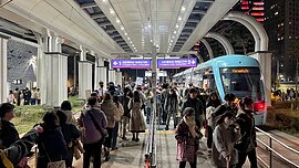 淡海輕軌車站滅火器遭指過期　新北捷運：已更換