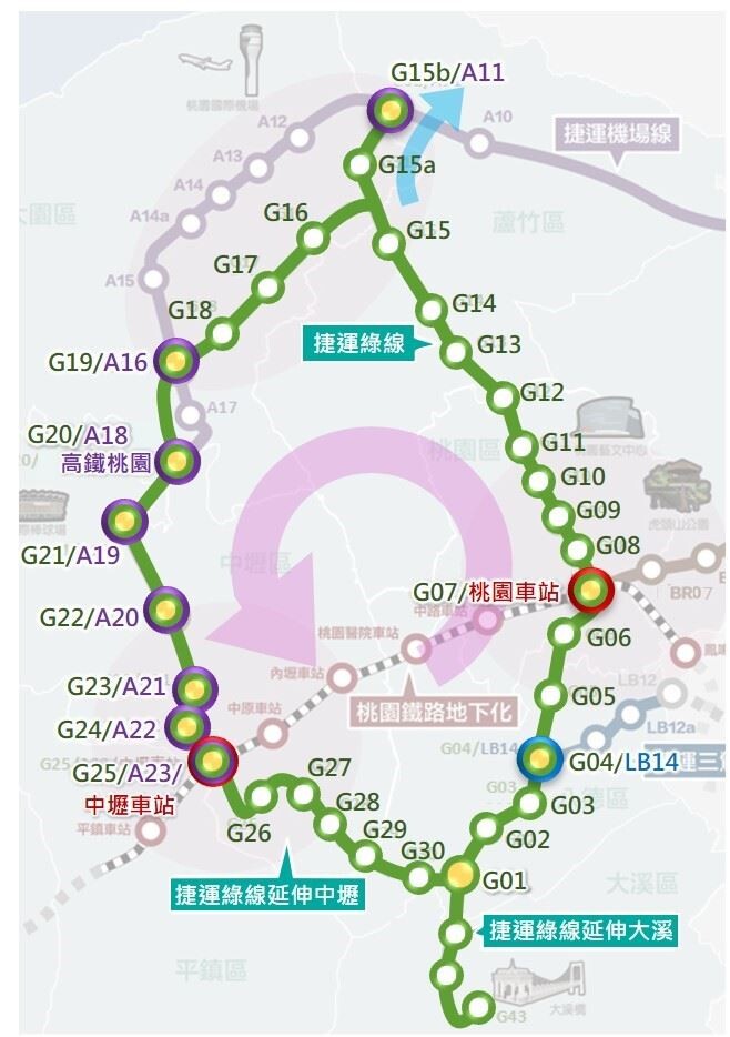 桃園捷運再傳捷報！綠延中壢361億獲中央拍板定案