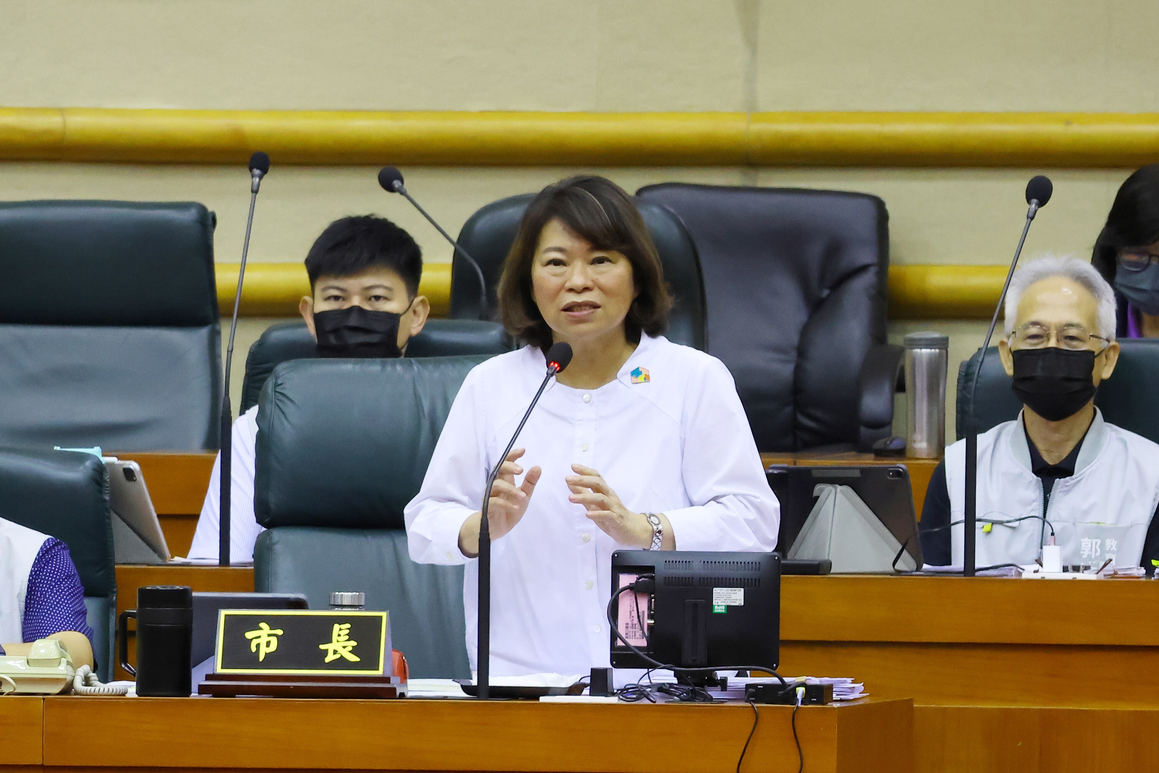 嘉義輕軌工程款爭議　黃敏惠盼卓榮泰說明