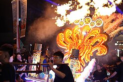 澎湖武轎踩街熱鬧登場　為海上花火節暖身