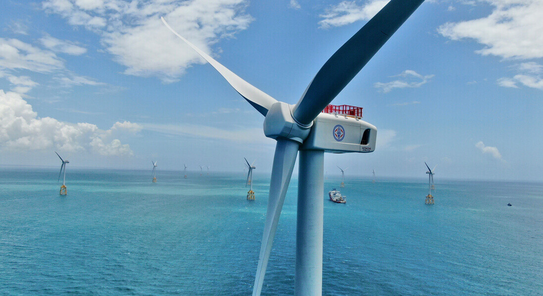 政府力拚2030年達陣綠電3成目標,經部推進離岸風電開發進度。圖/擷取自經濟部