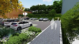 台中清水鰲峰活動中心改建停車場　預計8月完工