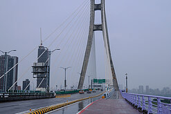 新北大橋機車道截彎取直　侯友宜：通行更安全