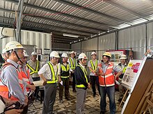 視察高雄岡山社宅　林欽榮要求115年7月如期完工