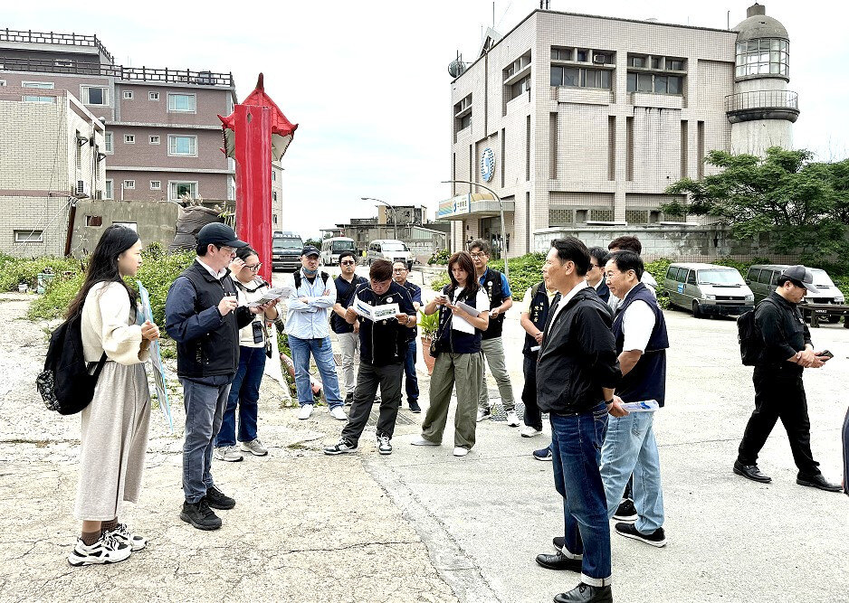 連江縣議會縣政考察前進東莒　聚焦醫療、社宅、港埠建設。圖／連江縣議會提供