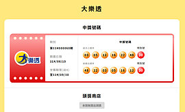 大樂透頭獎連3槓　下期獎金上看1.2億元