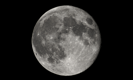 「草莓滿月」晚間登場　仰角18年最低點