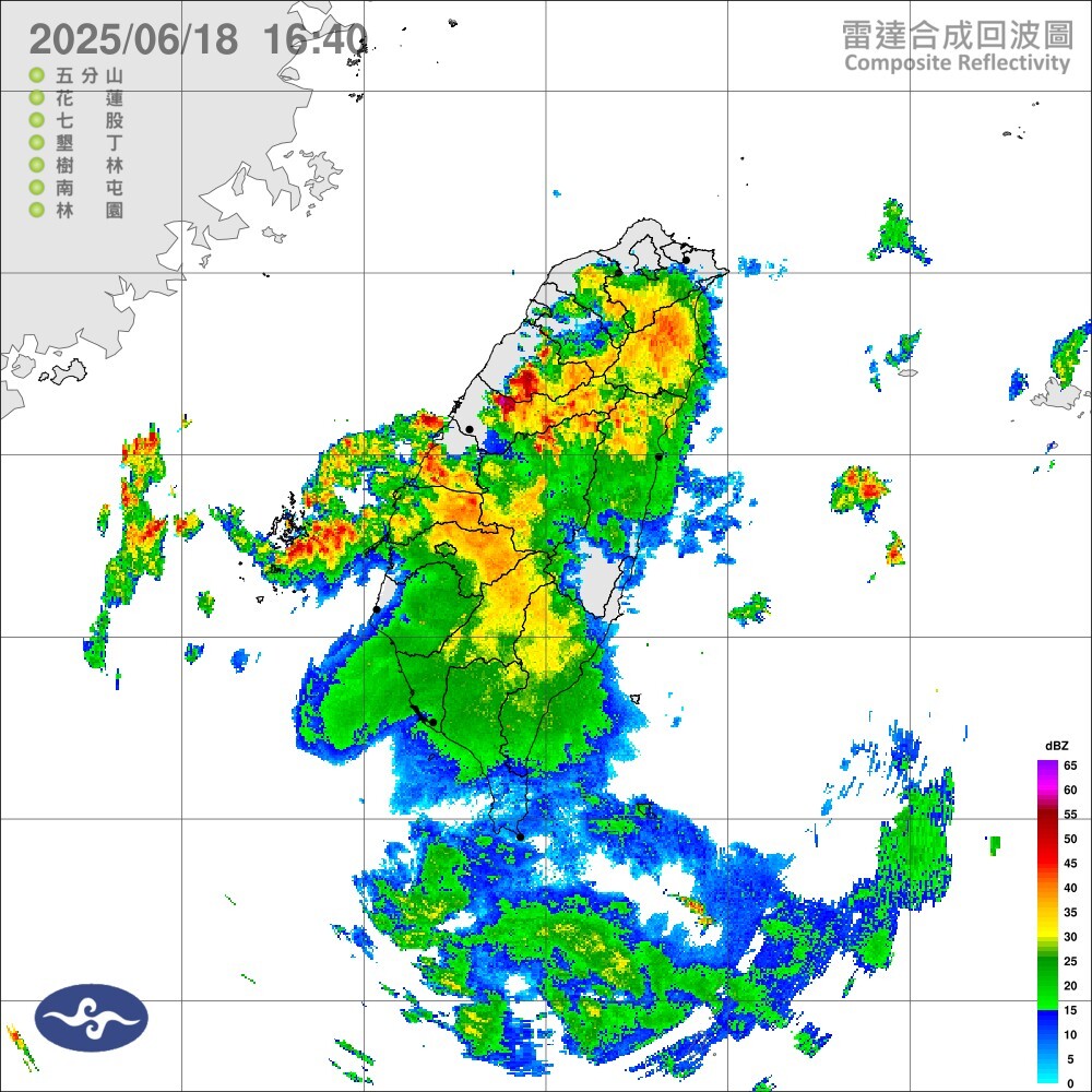 雨區擴大16縣市防大雨　嘉義、台南注意山區暴雨