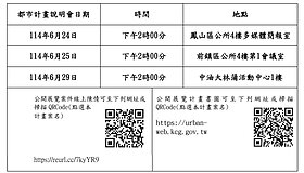 大林蒲遷村安置地說明會　6/26場次改6/29