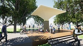 碧潭更Chill！　新店溪溪洲公園改善工程拚年底完工