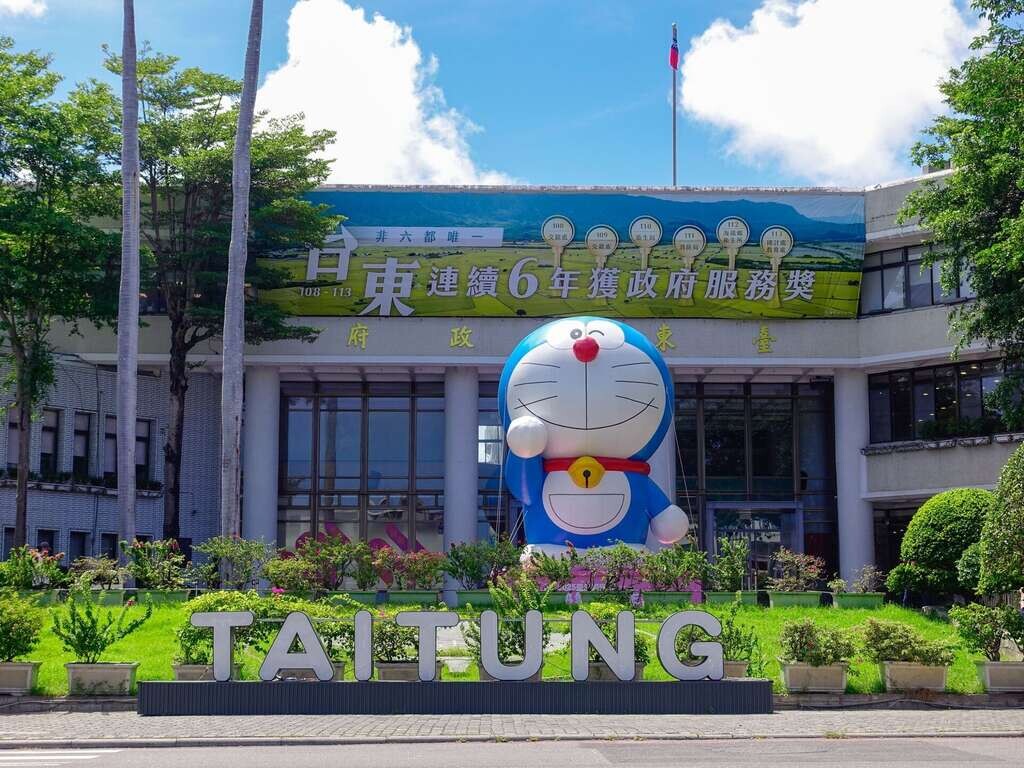 哆啦A夢造型球5日亮相　台東熱氣球開幕旅宿訂房9成