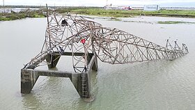 丹娜絲颱風重創嘉南　台電：已規劃電纜地下化工程