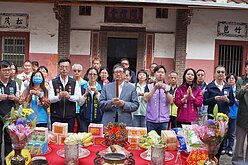 竹縣歷史建築竹北東平問禮堂修復上梁　盼再現風華