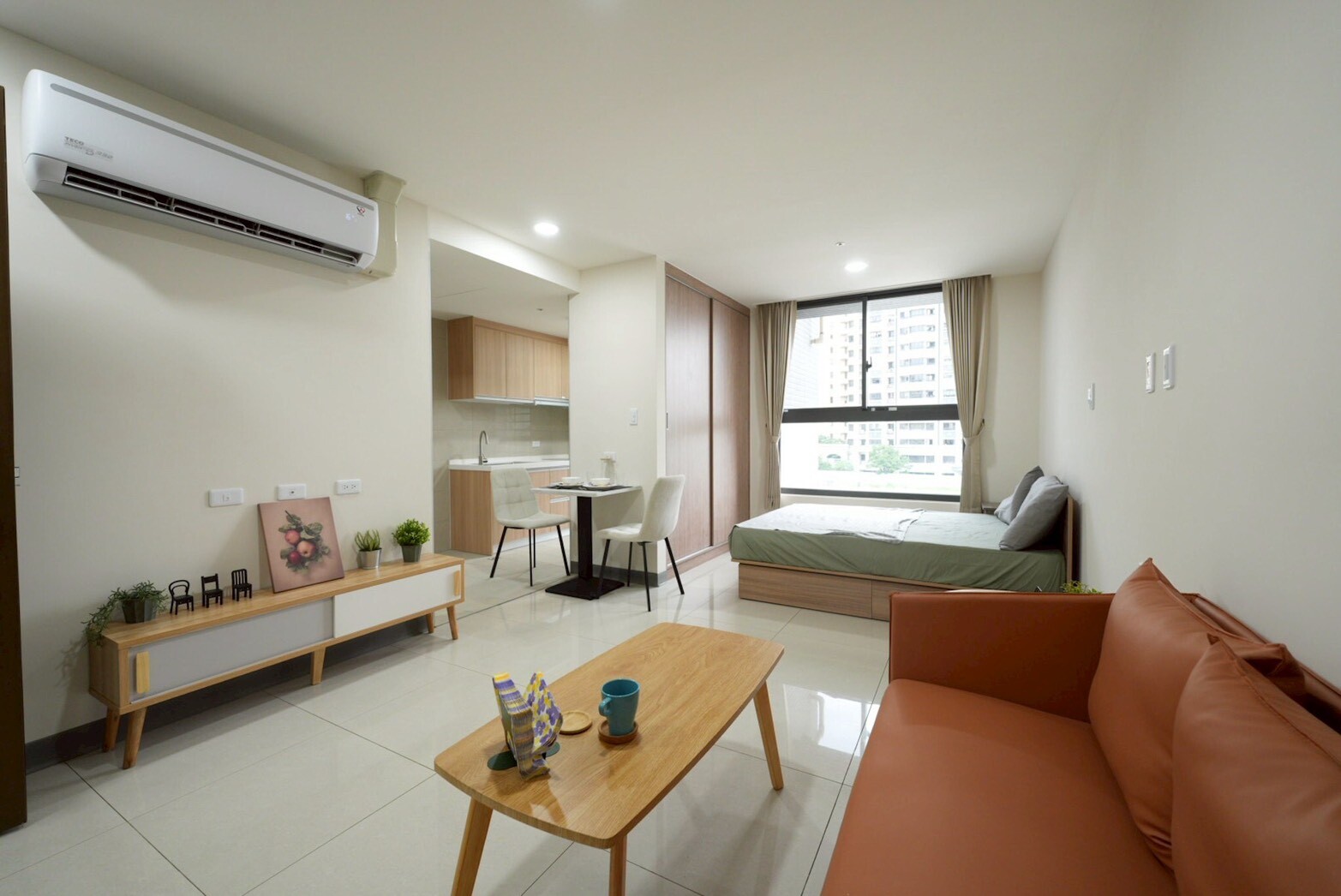 一房型實品屋示意圖。圖／新北市政府