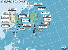 颱風竹節草「起死回生」　前一次為2021年盧碧