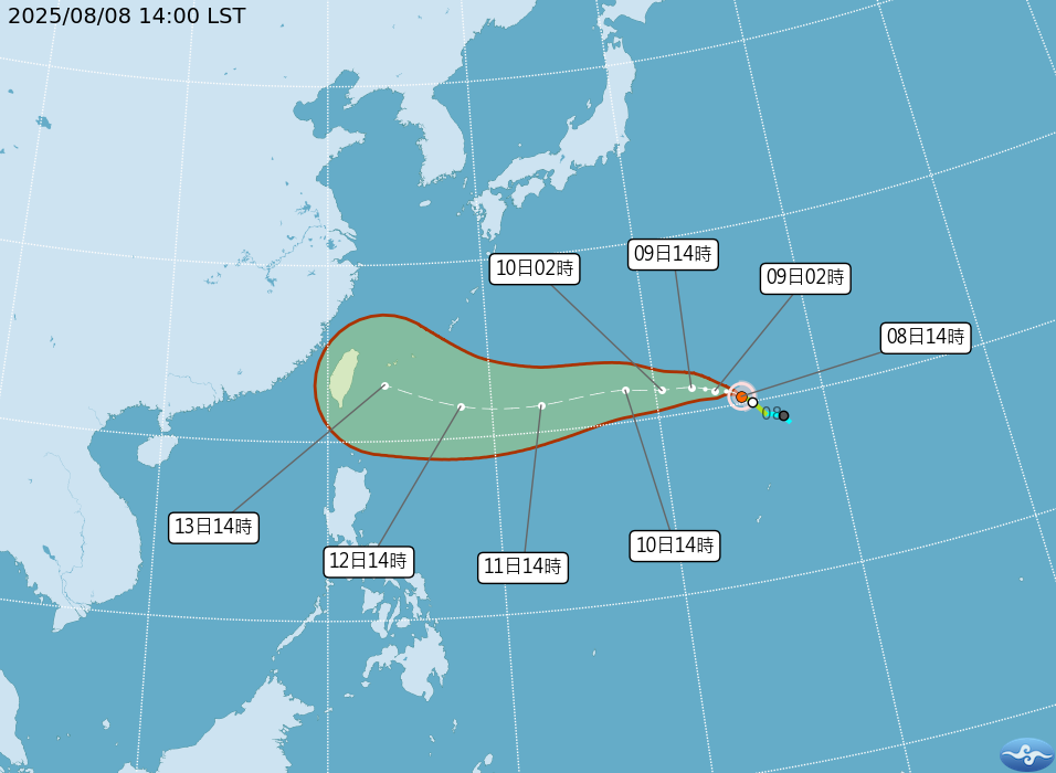 8、9日晴朗酷熱　吳德榮：留意颱風楊柳動向