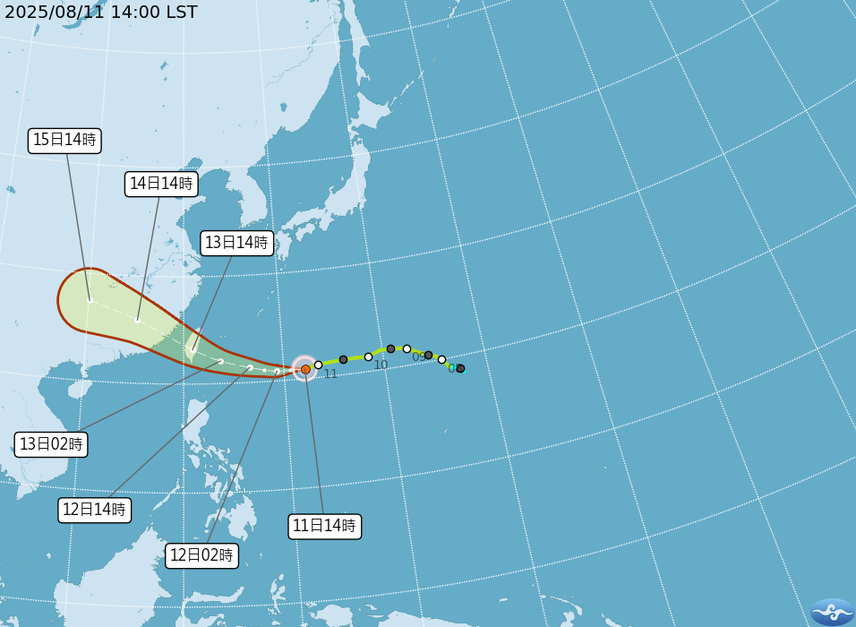 颱風楊柳逼近  台東縣府籲防颱勿前往海邊觀浪