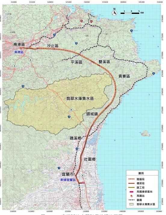 高鐵延伸宜蘭環評過關　鐵道局：估邀雙鐵討論整合