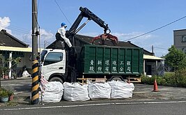 嘉縣風災屋損石綿廢棄物　清運作業延長至9/12