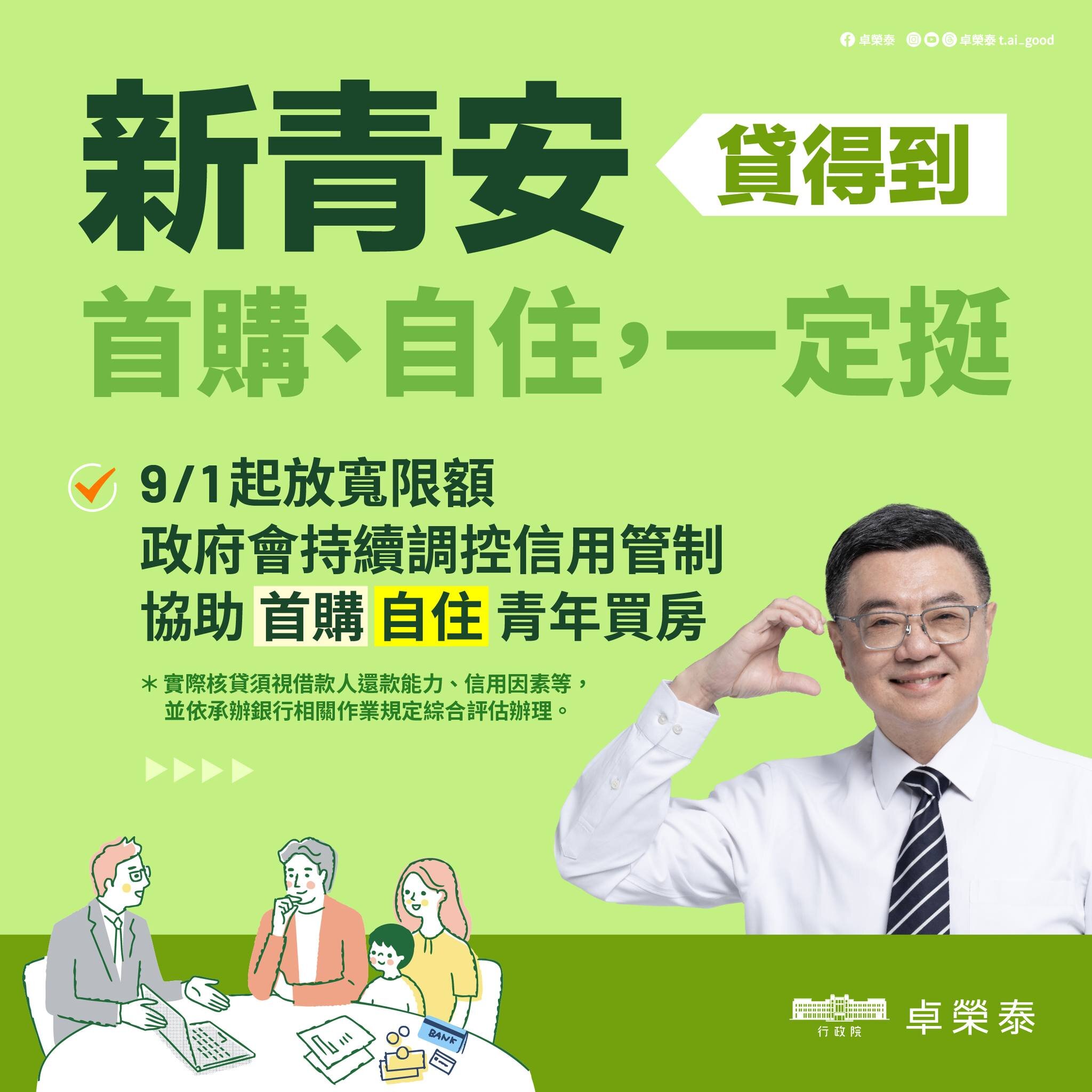 行政院鬆綁新青安　專家：首購族鬆口氣房市待觀察
