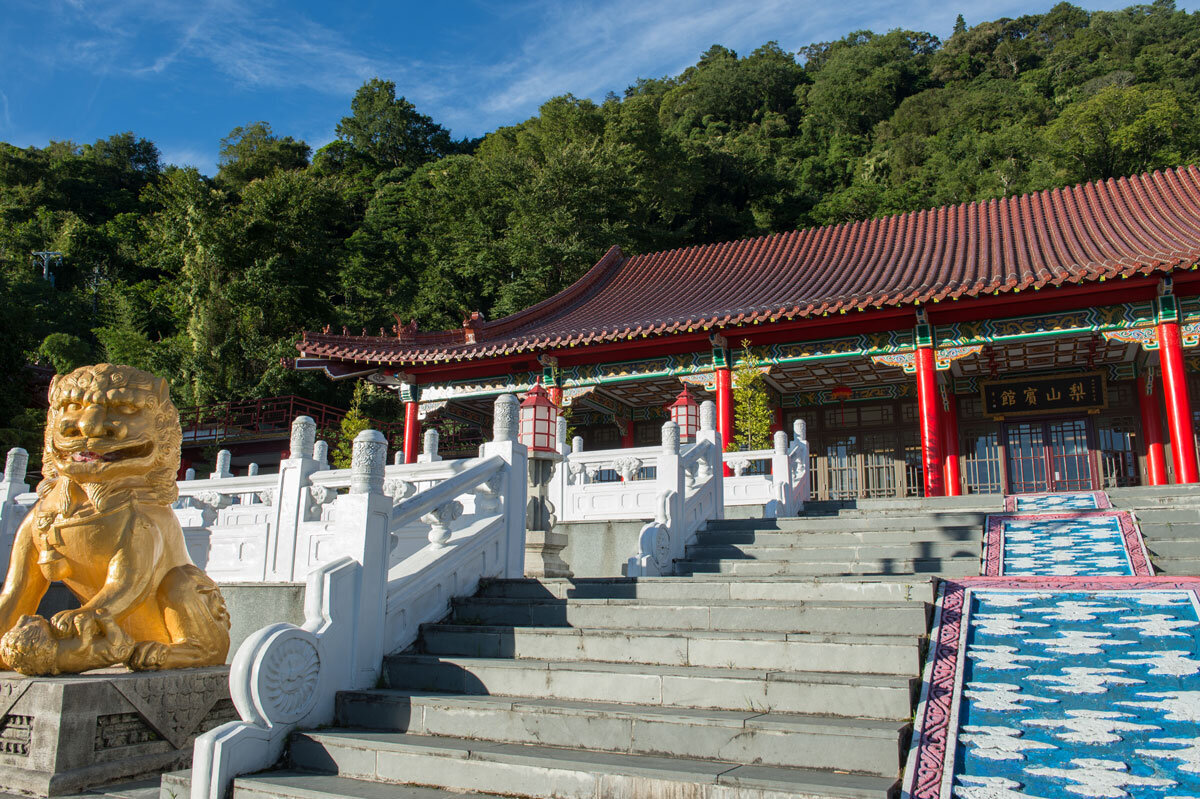 梨山賓館前蔣中正銅像拆除　遷移文物陳列館