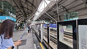 機捷A7站上班時間壅塞　桃捷：月台空間足、將疏導