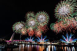 淡江大橋串連觀光資源　跨年煙火和101相輝映