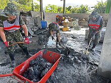 光復鄉洪災日夜復原　住家清淤執行率88%、道路30%