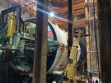 破紀錄！桃捷綠線發進第5台潛盾機　G05、G06站明年10月隧道...