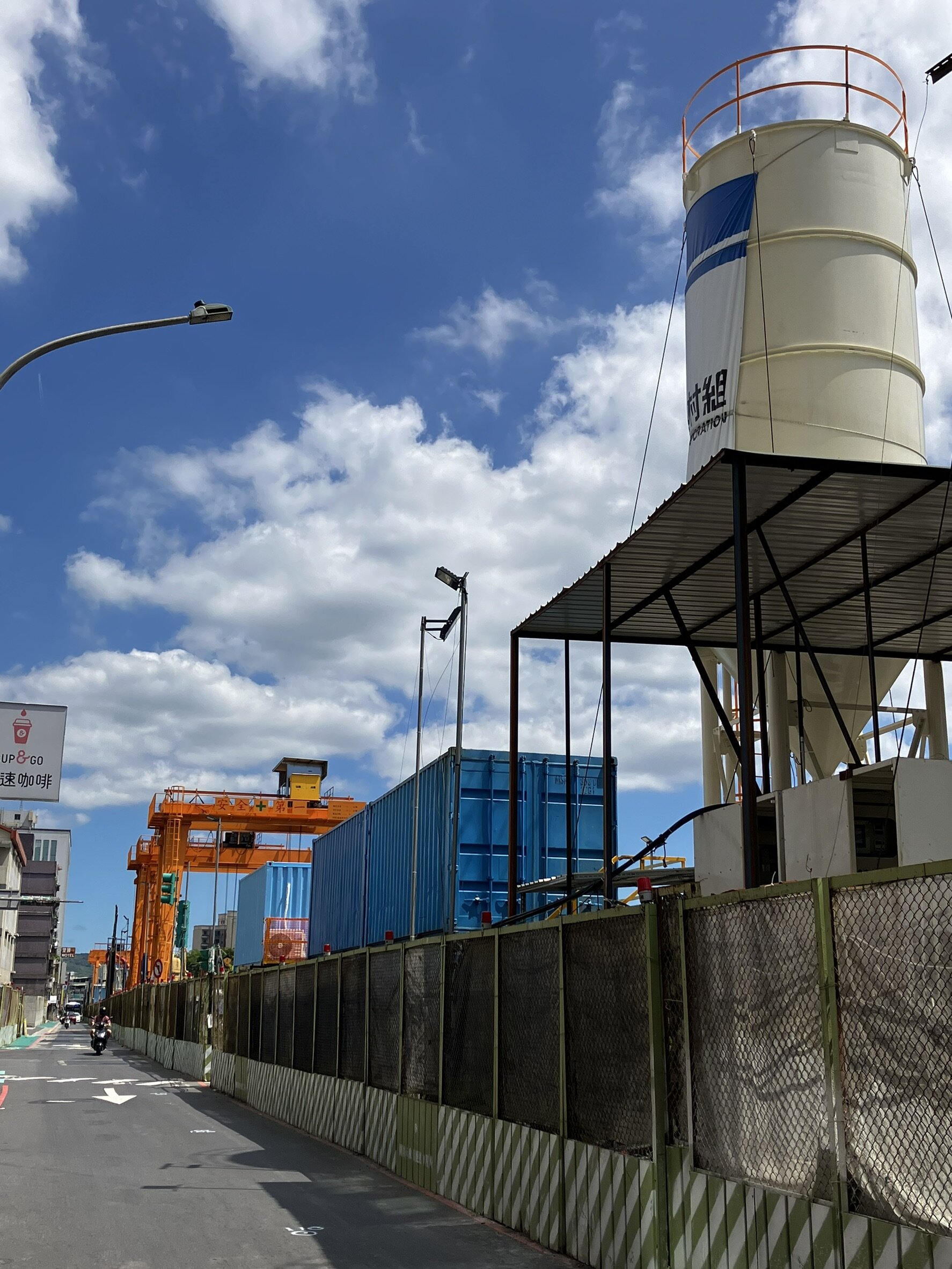 潛盾機掘進地面設備。圖／桃園市政府捷運工程局