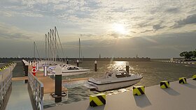 屏東再添海洋觀光亮點　海口港遊艇碼頭115年完工