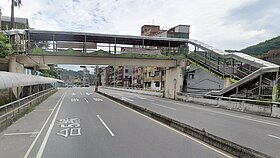 基市：南新街人行陸橋使用率低　擬爭取經費拆除